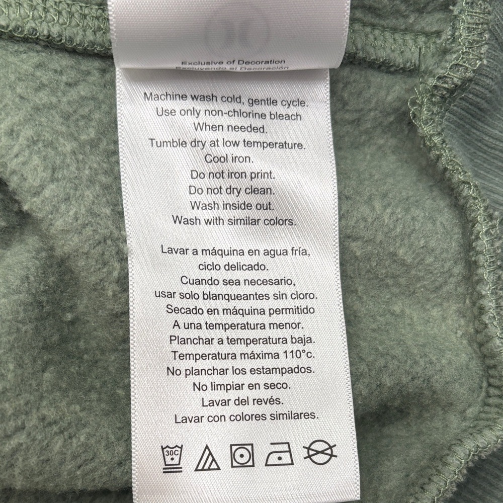 Hurley Olive Green Surf Hoodie with pockets Small - Picture 6 of 7